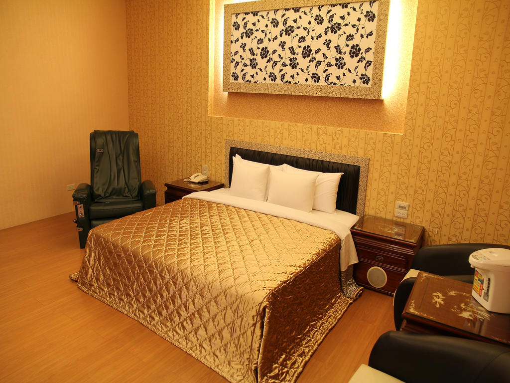 Fukun 5 Motel Jiaoxi Zimmer foto